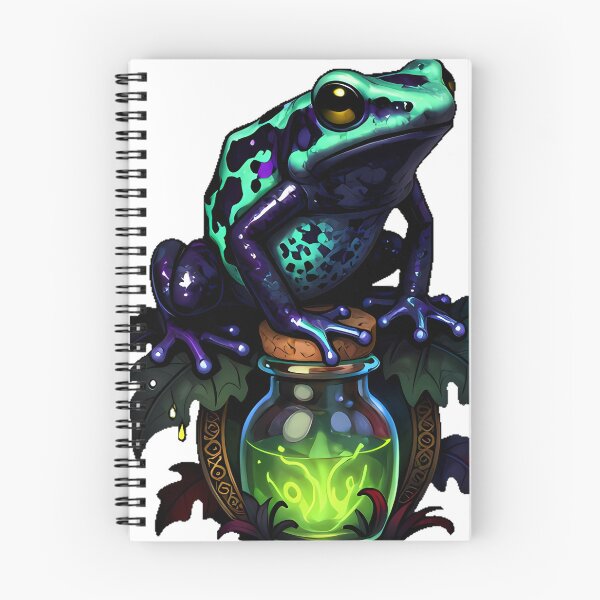 Item preview, Gothic Toad Dart Frog Vial designed and sold by IllumeInk.