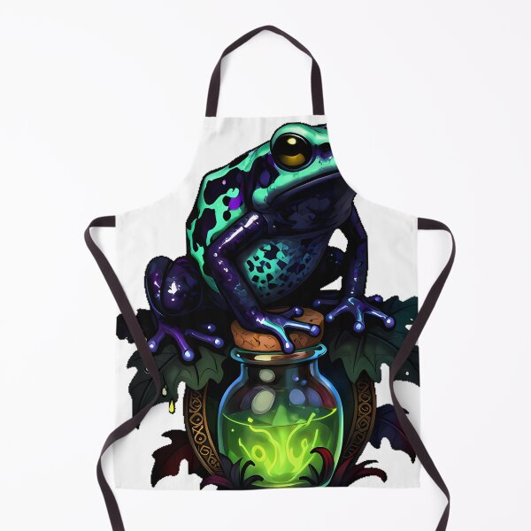 Item preview, Gothic Toad Dart Frog Vial designed and sold by IllumeInk.
