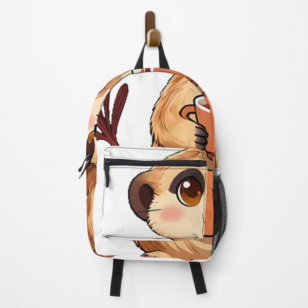 Item preview, Cute Meerkat Barista with Rooibos Vanilla Red Tea Icon designed and sold by pumsquare.