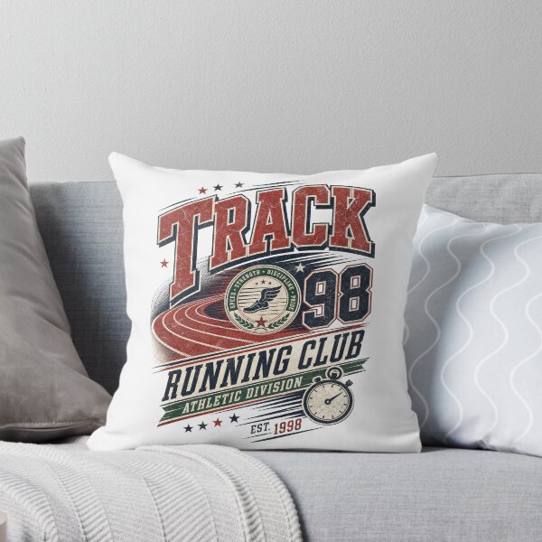 Item preview, Vintage Track Running Club 1998 Varsity Athletics – Retro College Back to School Design designed and sold by Cary-s.