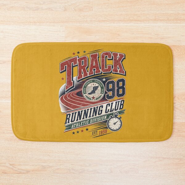 Item preview, Vintage Track Running Club 1998 Varsity Athletics – Retro College Back to School Design designed and sold by Cary-s.