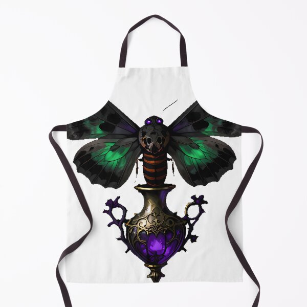 Item preview, Gothic Deaths Head Hawkmoth Belladonna Vessel designed and sold by IllumeInk.