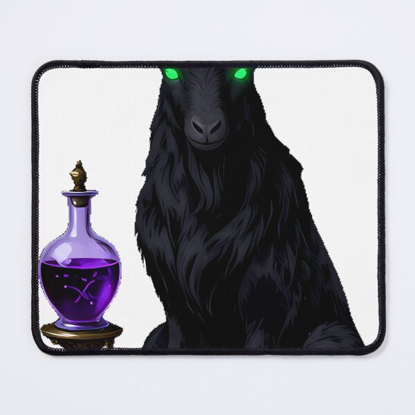 Item preview, Gothic Black Goat Aconite Phial designed and sold by IllumeInk.