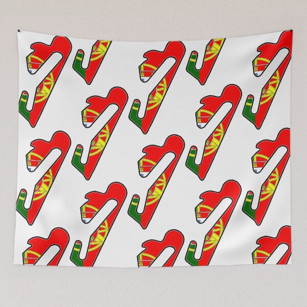 Item preview, Estoril Autodrome with the national flag designed and sold by p-Phictures4.