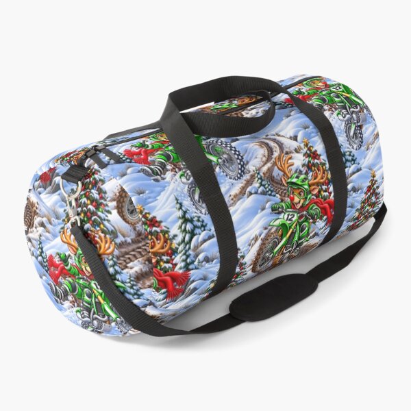 Item preview, Christmas Reindeers on Bikes Green designed and sold by Pretty Things Online.
