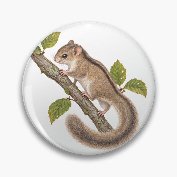 Item preview, Japanese dormouse in Kyoto Digital Watercolour designed and sold by FurusatoGallery.
