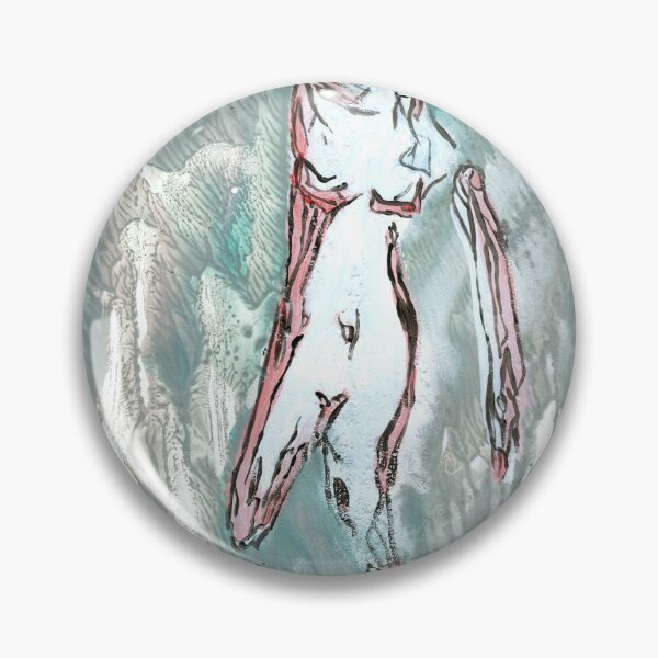 Item preview, Raw Expressionist Figure Art Print designed and sold by Dwaalhaas.com.
