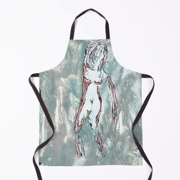 Item preview, Raw Expressionist Figure Art Print designed and sold by Dwaalhaas.com.
