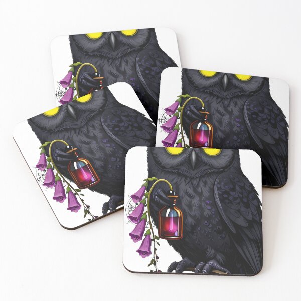 Item preview, Gothic Owl Digitalis Tonic designed and sold by IllumeInk.