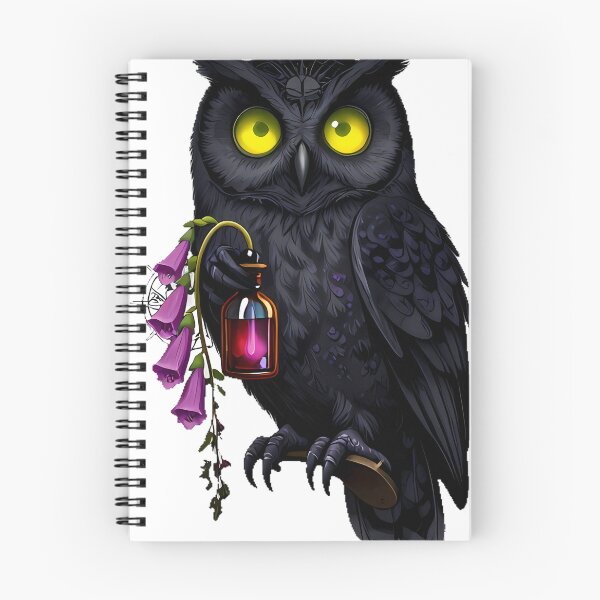 Item preview, Gothic Owl Digitalis Tonic designed and sold by IllumeInk.