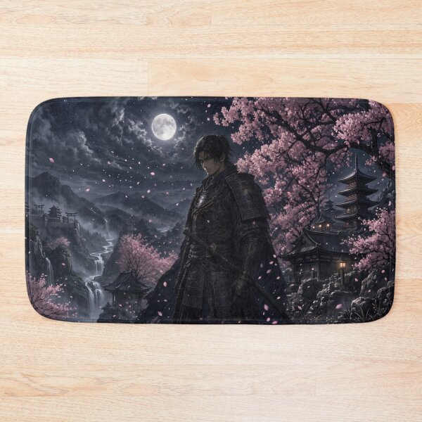 Item preview, Samurai Warrior Under Moonlight designed and sold by AnnArtshock.