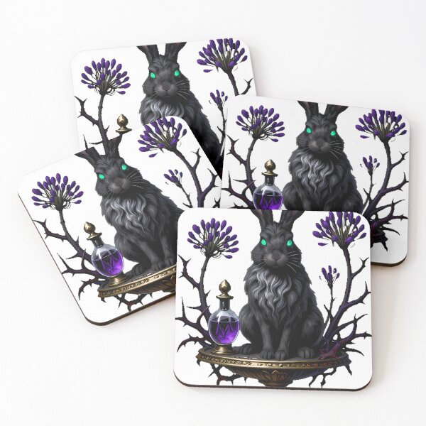 Item preview, Gothic Hare Wolfsbane Ampoule designed and sold by IllumeInk.