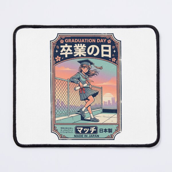 Item preview, Japanese Anime Rooftop Graduation Day School Girl Matchbox Aesthetic designed and sold by mood-draftsman.