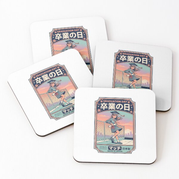 Item preview, Japanese Anime Rooftop Graduation Day School Girl Matchbox Aesthetic designed and sold by mood-draftsman.