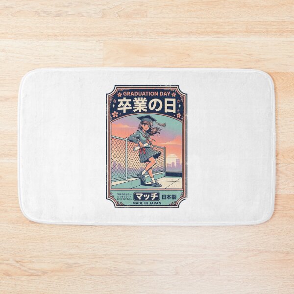 Item preview, Japanese Anime Rooftop Graduation Day School Girl Matchbox Aesthetic designed and sold by mood-draftsman.