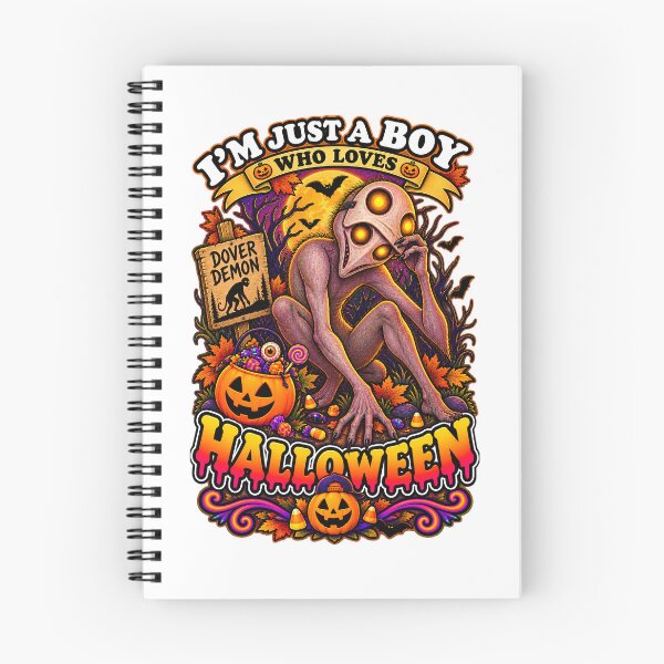 Item preview, ⭐ CRYPT OR TREAT COLLECTION - CRYPTID - DOVER DEMON IN COSTUME - BOY - Dover, Massachusetts  USA designed and sold by WheelieGdArt.