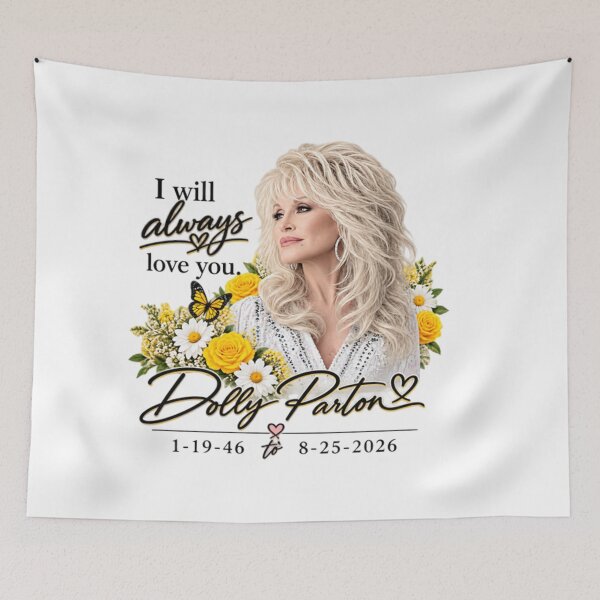 Item preview, Dolly Parton Memorial, I Will Always Love You designed and sold by sonjensenStudio.