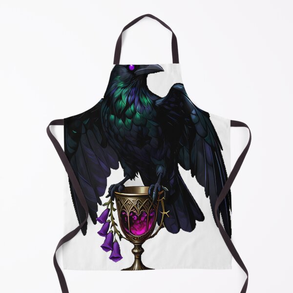 Item preview, Gothic Raven Foxglove Chalice designed and sold by IllumeInk.