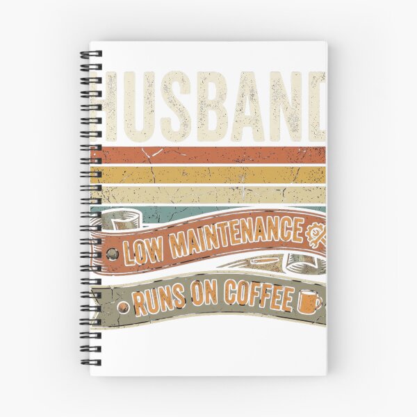 Item preview, husband low maintenance runs on coffee vintage graphic designed and sold by otaku.edwardj.