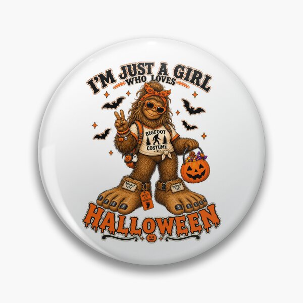 Item preview, ⭐ CRYPT OR TREAT COLLECTION - CRYPTID - BIGFOOT IN COSTUME - GIRL designed and sold by WheelieGdArt.