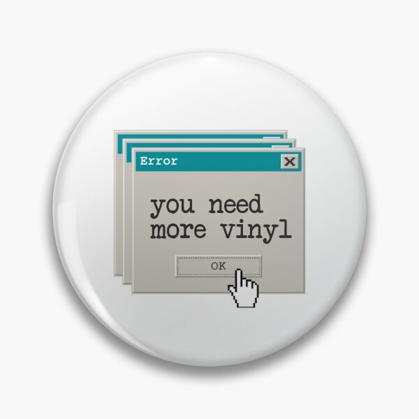Item preview, Error: You need more vinyl (Teal) designed and sold by hazywares.