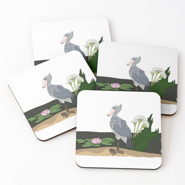 Item preview, Funny Shoebill Stork Sticker | Unbothered Meme Bird Art designed and sold by MyxaART.