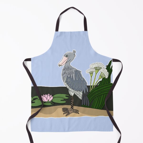 Item preview, Funny Shoebill Stork Sticker | Unbothered Meme Bird Art designed and sold by MyxaART.