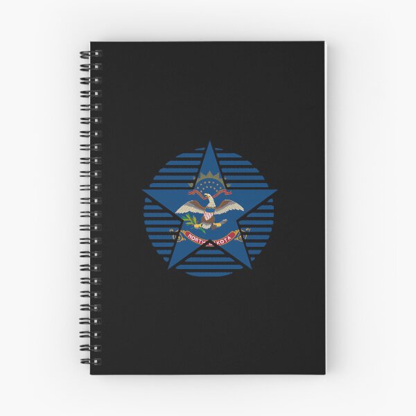 Item preview, Retro North Dakota Star Shaped Flag ND designed and sold by shitpostee.