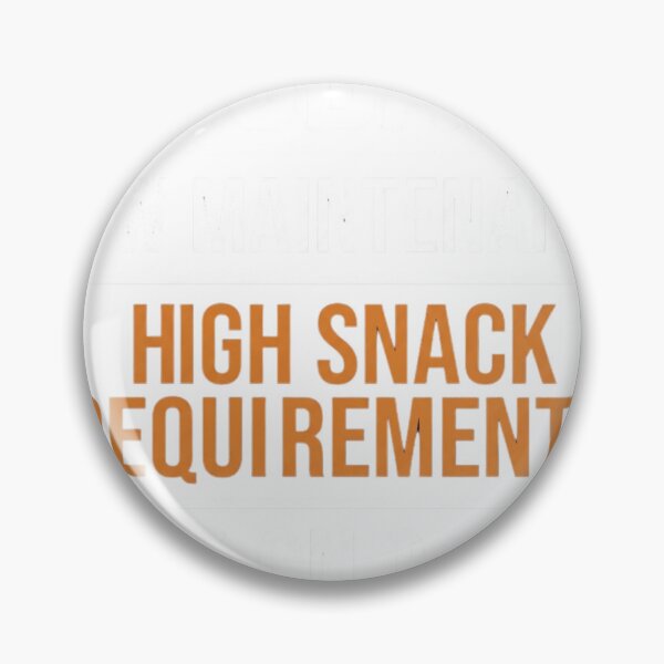 Item preview, Husband Low Maintenance High Snack Requirements Coffee Humor designed and sold by otaku.edwardj.
