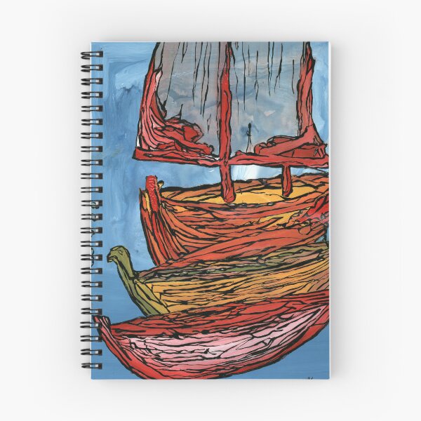 Item preview, Abstract Ship & Vessel Art Print | Art Brut Outsider Art designed and sold by Dwaalhaas.com.