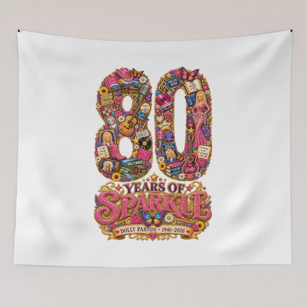 Item preview, COLLECTION - THE DOLLY EFFECT ✨ - 80 YEARS OF SPARKLE v2 designed and sold by WheelieGdArt.