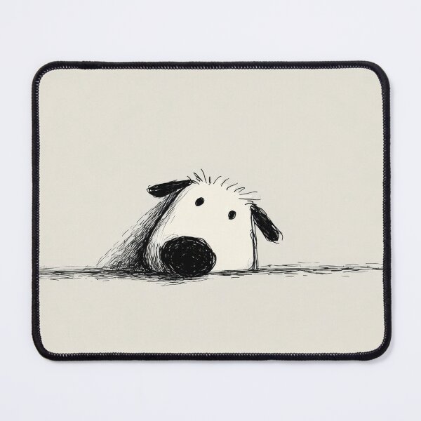 Item preview, Dog gazes at a surface designed and sold by anytka.
