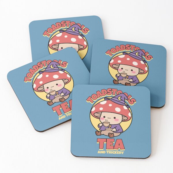 Item preview, Toadstools, Tea and Trickery designed and sold by ChillnFillShop.