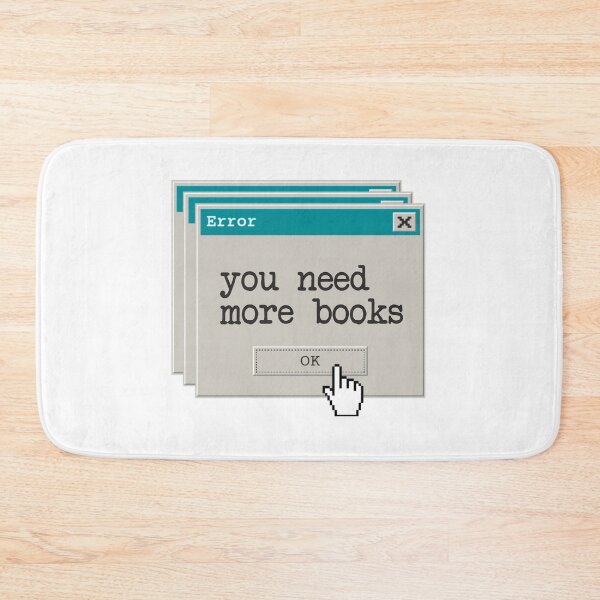 Item preview, Error: You need more books (Teal) designed and sold by hazywares.
