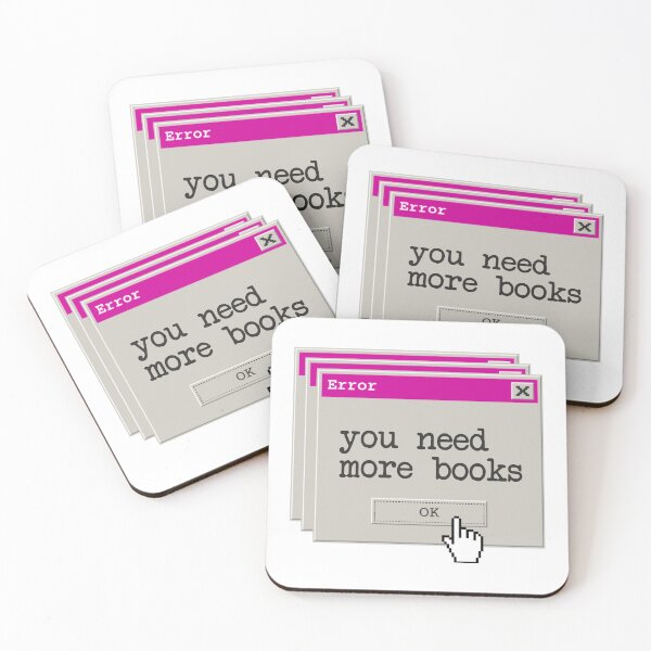 Item preview, Error: You need more books (Pink) designed and sold by hazywares.