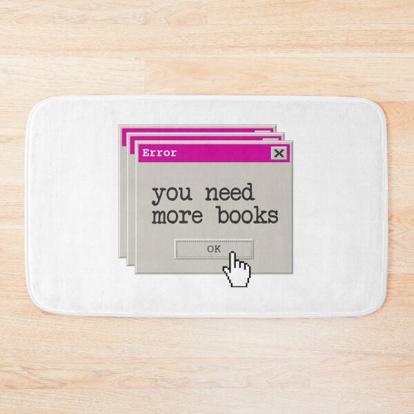 Item preview, Error: You need more books (Pink) designed and sold by hazywares.