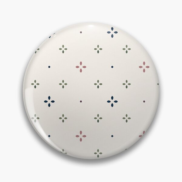 Item preview, Minimal Retro Four Petal Floral Pattern designed and sold by WeirdStation.