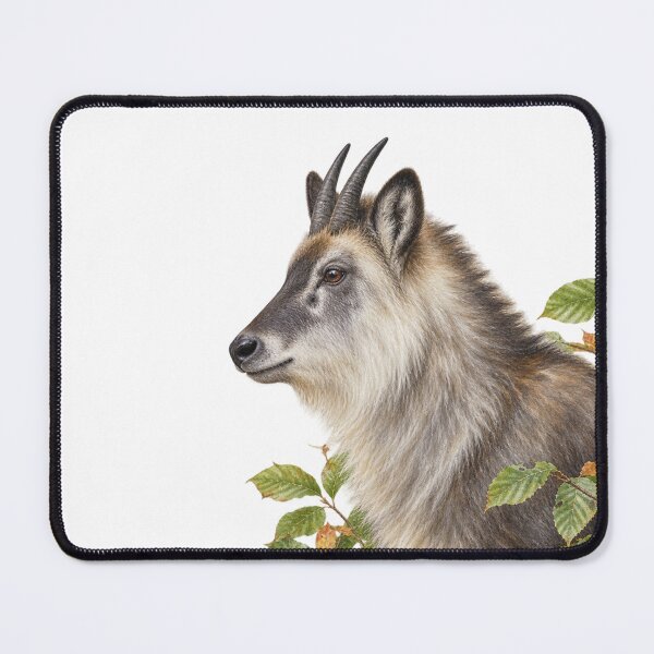 Item preview, Japanese serow in Kyoto Digital Watercolour designed and sold by FurusatoGallery.