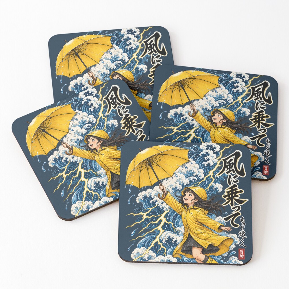 Item preview, Coasters (Set of 4) designed and sold by lungpleecha.