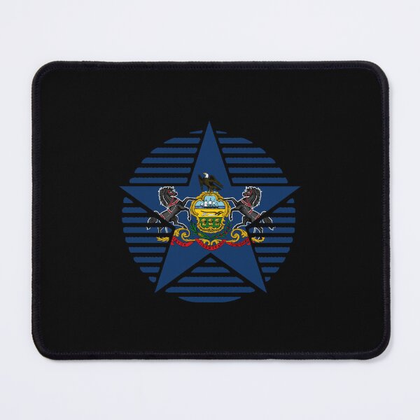 Item preview, Retro Pennsylvania Star Shaped Flag PA designed and sold by shitpostee.