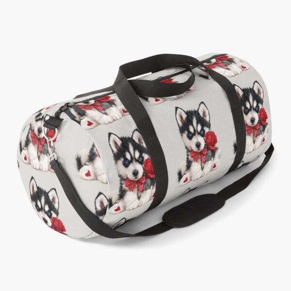 Item preview, Adorable Siberian Husky Puppy Love designed and sold by Erika Kaisersot.