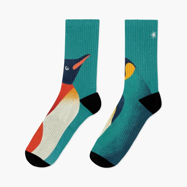 Item preview, Penguins face each other under stars designed and sold by anytka.