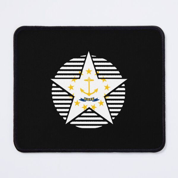 Item preview, Retro Rhode Island Star Shaped Flag RI designed and sold by shitpostee.