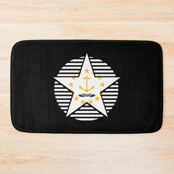 Item preview, Retro Rhode Island Star Shaped Flag RI designed and sold by shitpostee.