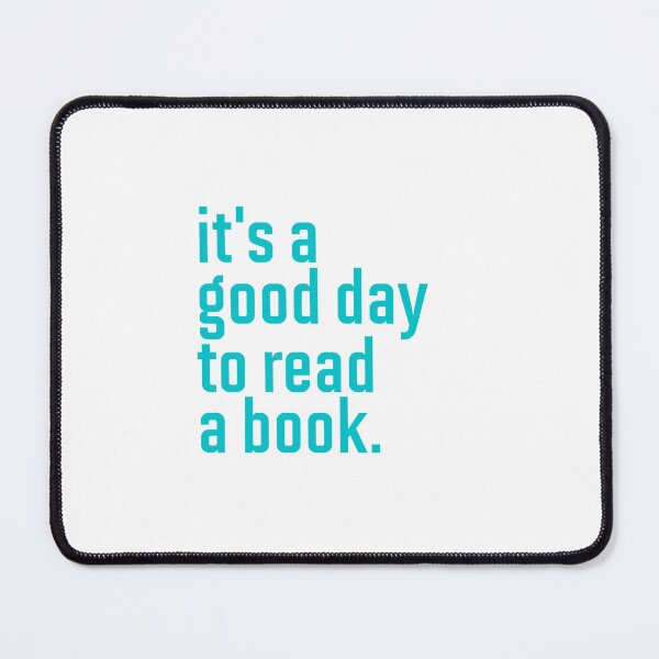 Item preview, It's a good day to read books (Teal) designed and sold by hazywares.