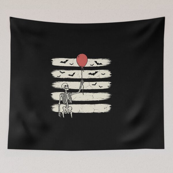 Item preview, Bat Flight Skeleton Balloon designed and sold by Tee Studio.