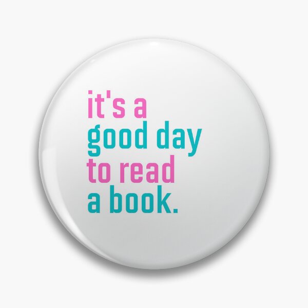Item preview, Copy of It's a good day to read books (Teal/Pink) designed and sold by hazywares.