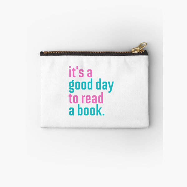 Item preview, Copy of It's a good day to read books (Teal/Pink) designed and sold by hazywares.
