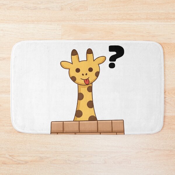 Item preview, cute curious giraffe designed and sold by Rockveil Co..