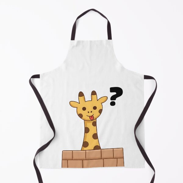 Item preview, cute curious giraffe designed and sold by Rockveil Co..